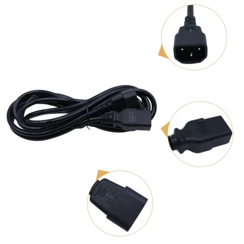 Cable C14 a C19 de cobre puro con 16A para evitar sobrecalentamientos en PDU 5