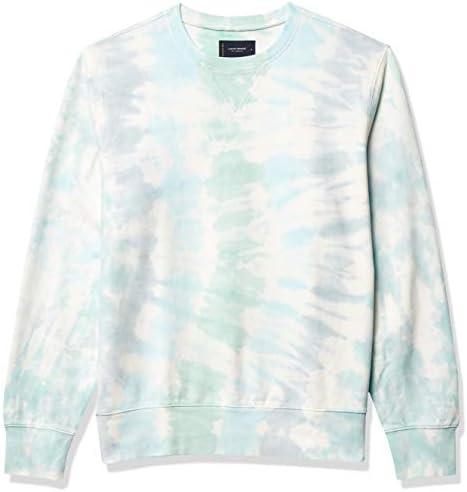Crew Neck Sueded Tie Dye Sweatshirt 