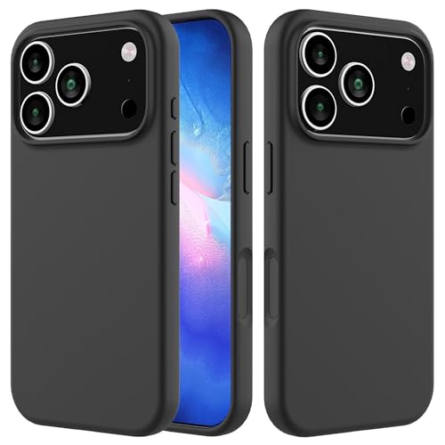 Image of ArmourPro Silicone Back Case for iPhone 17 Pro Max, Soft-Touch Case | Dark Gray