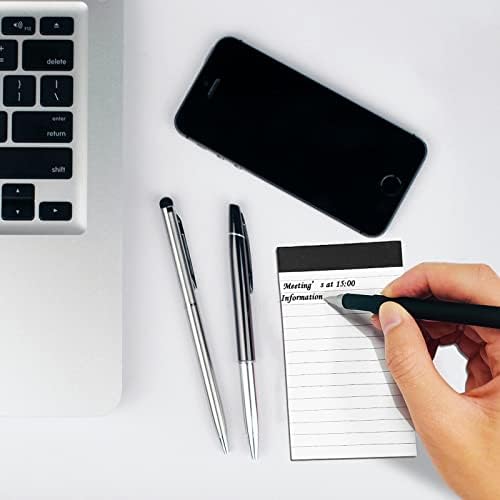 10 Pcs Note Pads Refills 3 x 5 inches Memo Pads Small Notepads Writing Pads with 30 Sheets Each Pad College Ruled Lined Paper NotePads White