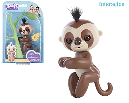 Fingerlings Baby Sloth - Kingsley (Brown) -  Interactive Baby Pet - By Wowwee #TOP1