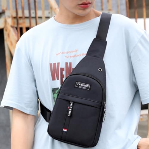 Mini Mochila Pochete Bolsa Tiracolo Transversal Ombro Masculina Feminina Saída Fone de Ouvido Imperm