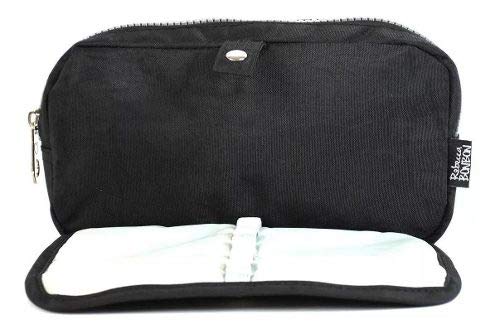 Estojo Rebecca Bonbon Escolar Juvenil Elásticos Crinkle - RB2047 - Preto