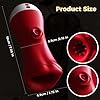 YcsLust Elektrischer Masturbator Penistrainer Penis Vibrator Mit 9 Vibrationsmodi, Masturbieren wasserdicht Masturbatoren Taschenmuschi,Stroker Training Automatischer Elektrischer Masturbator #1