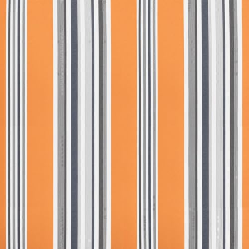 Voile d'ombrage rayé multicolore imperméable 6m pour terrasse - 5