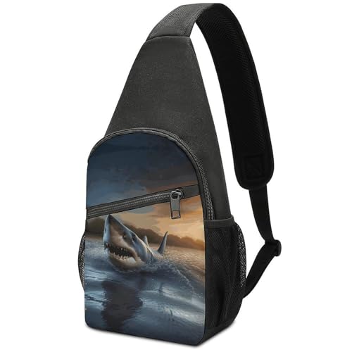Bolso cruzado deportivo antirobo para viaje y senderismo miniatura 1