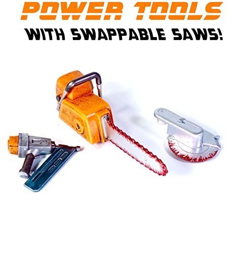 Super Action Stuff Casket Of Cruelty 30+ Piece Accessories Set For 1:12 Scale (Six And Seven Inch) Action Figures. Includes Coffin, Weapons And Blood Effects. #TOP7