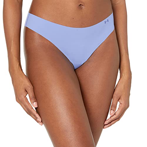 Image of Under Armour Women's Pure Stretch ThongDISC 3 Pack, Baja Blue, XL