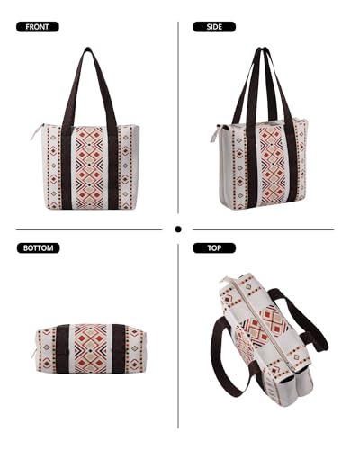 Image of Tote Bag for Women, Lightweight Handbag Bags, Shoulder Hobo Bag for Daily, Travel, School, Teacher