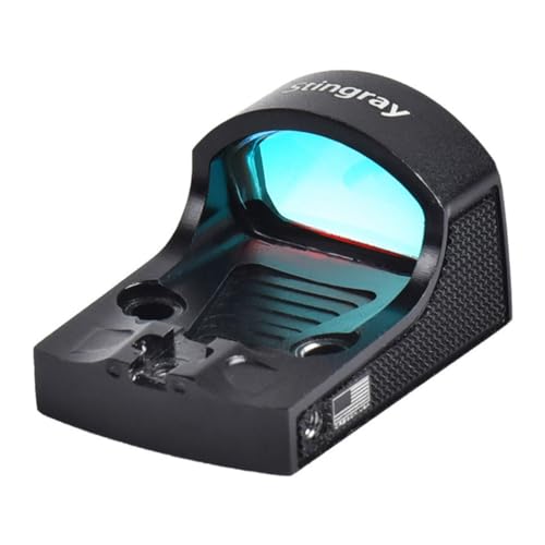 ADE 6MOA RD3-019 Stingray Red Dot Sight for Optics Ready Pistol That is Compatible with RMR Footprint Optics Such as Holosun HS407C/HS507C/HS507T