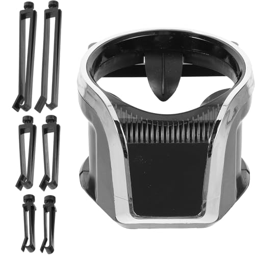 LIFKICH Portavasos Multifuncional Adecuado para Aire Acondicionado y Viajes Soporte para Teléfono Móvil Resistente al Desgaste, Material Abs y Silicona para Coche