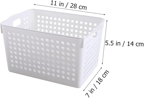 Miniatura 4 de Alipis Juego de 2 cestas de almacenamiento de ratán lindo para archivos, juguetes, organización de escritorio para oficina en casa
