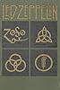 Led Zeppelin Men's Ledzeppelin_Gold Symbols in Black Square_Men_Green_ts: S T-Shirt Not Applicable, Black (Black Black), Small #3