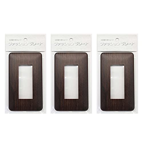 OHM �X�C�b�`�v���[�g 3���� �ؖڒ�C 3���p �X�C�b�`�J�o�[ �R���Z���g�J�o�[ 00-4688 HS-UW09-3P