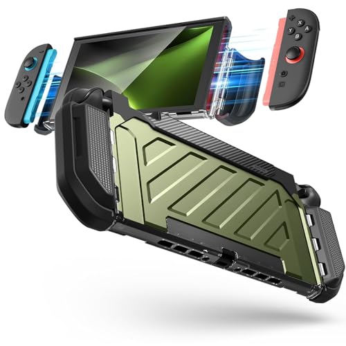 Image of SUPCASE Unicorn Beetle Pro Case for Nintendo Switch 2 2025, [Military-Grade Protection] [Joy Con Remove Friendly] Dockable Integrated Cover Accessories Compatible with Switch 2, Guldan