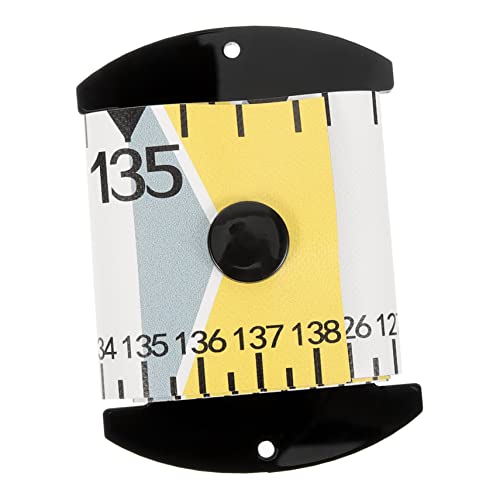 BESPORTBLE 4pcs Plastic Fish Measuring Ruler Folding Ruler for Fishing Compact Outdoor Tool