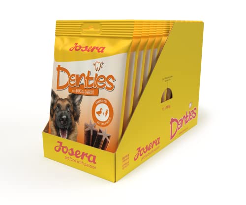 Produktbild von Josera Denties Kaustangen Ente & Karotte - 13 x 180 g