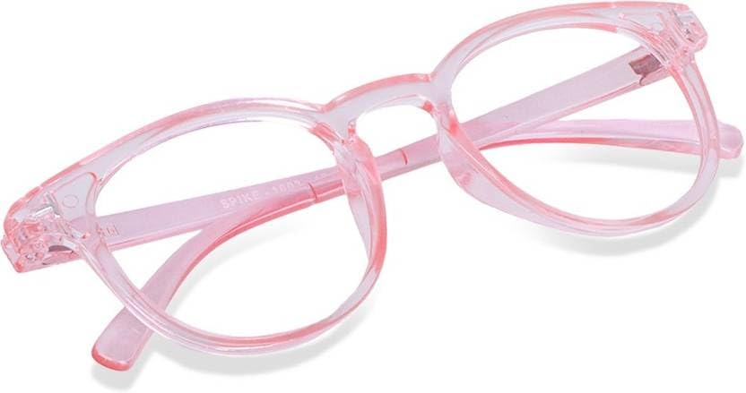 Image of ARZONAI Eyewear Pink Block Uv Protected Computer Glasses Frame for men and women (Unisex) - Medium Size