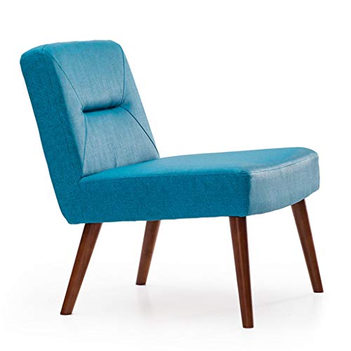 Comfortable Living Room Balcony Large Single Sofa Solid Wood Lounge Chair Nordic