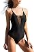 Cupshe Fashion Women’s Mesh splicing One Piece Bikini Swimsuit Beach Swimwear