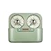 Klimatyzacja Wentylator stacjonarny chłodzący wentylator Silent Spray Water Air Cooler Ciche Mini USB Osobisty wentylator do stolika biurowego Home Desktop,Green,E