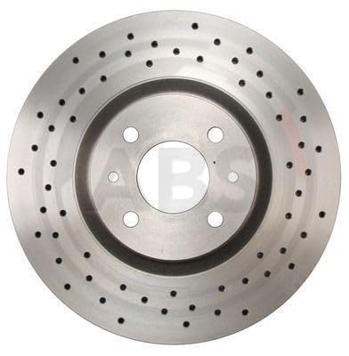 2x A.B.S. Disco freno 17949 vorne per ABARTH 500/595 / 695 Schrägheck (312_)