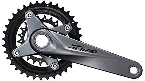 SHIMANO Alivio 9-Speed Mountain Bicycle Crank Set - FC-M4050-B2 (170MM 36-22T Without CG)