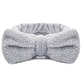 Buena elasticidad: la diadema de spa facial es de buena elasticidad, se puede estirar a 12 pulgadas, fácil de adaptarse al tamaño de tu cabeza.