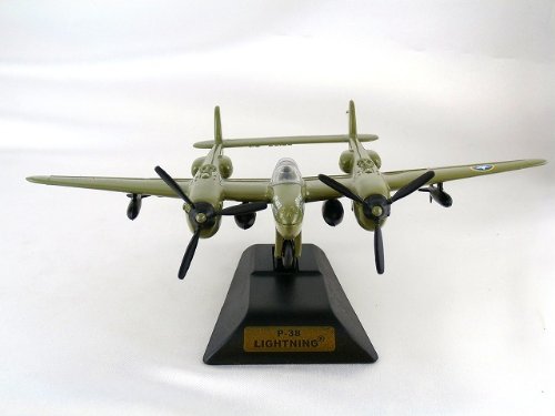 Amazon | P-38 ライトニング 飛行機 ダイキャスト 【6インチ