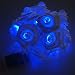 Avanti 20 Led Battery Operated String Premium Romantic Flower Rose Fairy Light Lamp Outdoor for Valentine's Day, Wedding, Room, Garden, Christmass, Patio, Festival Party Decor (Blue)