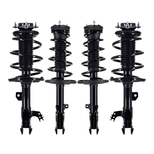 PM Auto Set 4 Front-Rear Quick Complete Strut-Coil Spring For 2013-2015 Toyota Avalon Limited, XLE Touring