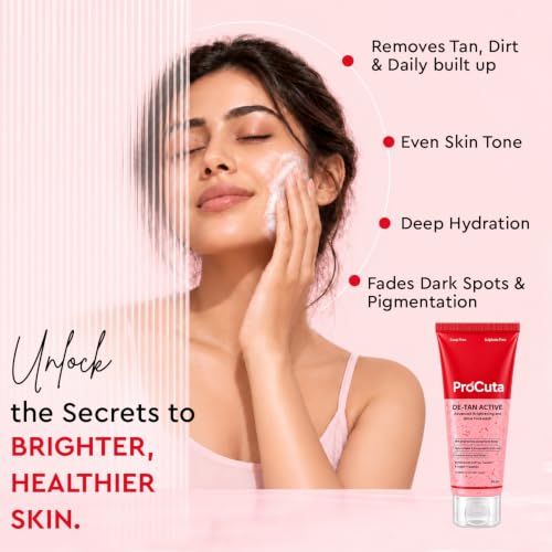 ProCuta De-Tan Active Brightening Face Wash, 100 g - Image 6