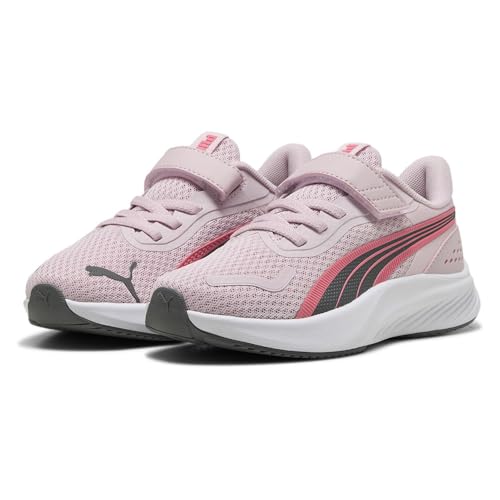 PUMA Pounce Lite AC+ PS, Zapatillas Unisex niños, Rose Mauve-Magic Rose White, 28 EU