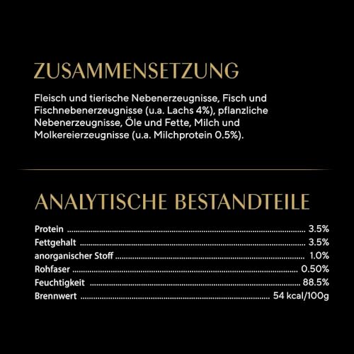 SHEBA Beutel Creamy Snacks für Katzen mit Lachs MSC-zertifiziert 11 x 4 x 12g