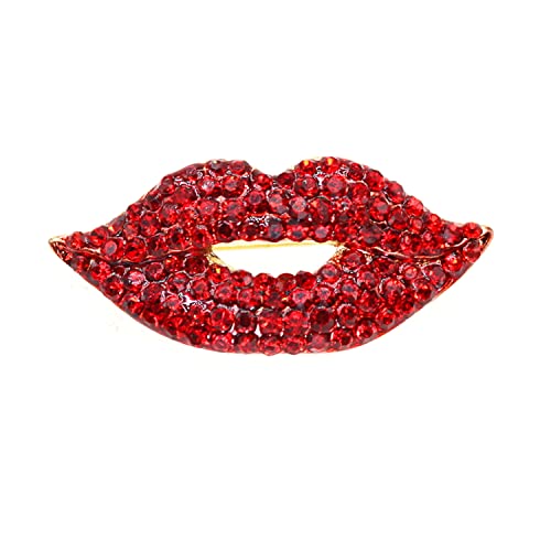 Image of Fashion Rhinestone Flower Brooches Pins Cute Pearl Crystal Floral Lapel Pin Brooch Costume Decorate Jewelry for Women Gril Gift