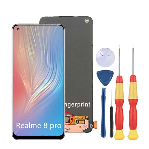 Écran LCD Realme 8 Pro RMX3085 afficheur tactile bloc de rechange 4G