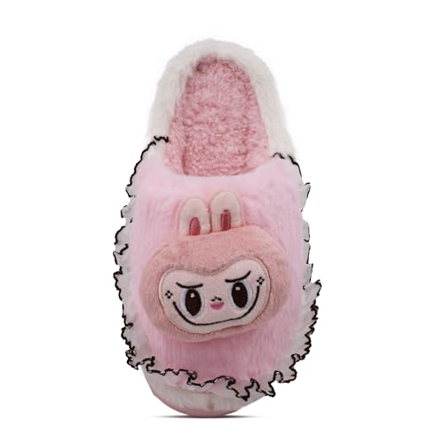 Image of VRITRAZ Women's Comfort Slip On Closed Toe Warm Winter with Cute Design print House Clog Indoor Slipper