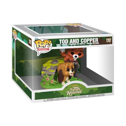 Funko Pop! Moment: The Fox and The Hound - Tod and Copper - Collectable Vinyl Figure - Gift Idea - Official Merchandise - Toys for Kids & Adults - Cartoon/Animation Fans