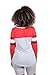 Ultra Game NBA Official Women's Raglan Baseball 3/4 Long Sleeve Shirt, Chicago Bulls, Team Color, Large