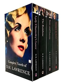 Complete Novels of D.H. Lawrence 4 Books Collection Box Set (Lady Chatterley's Lover, The Rainbow, Sons and Lovers & Women in Love)