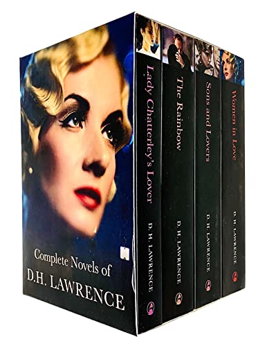 Complete Novels of D.H. Lawrence 4 Books Collection Box Set(Lady Chatterley's Lover, The Rainbow, Sons and Lovers & Women in Love)