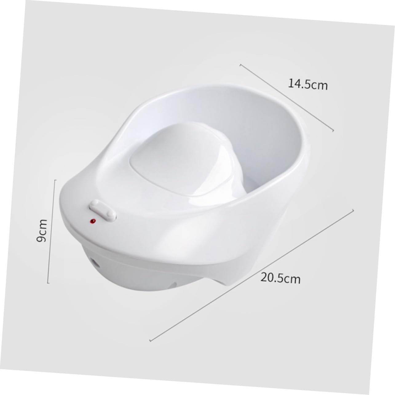 OSOLADY Nail Beauty Machine Manicure Spa Bowl Electric Nail Soak Bowl for Manicure