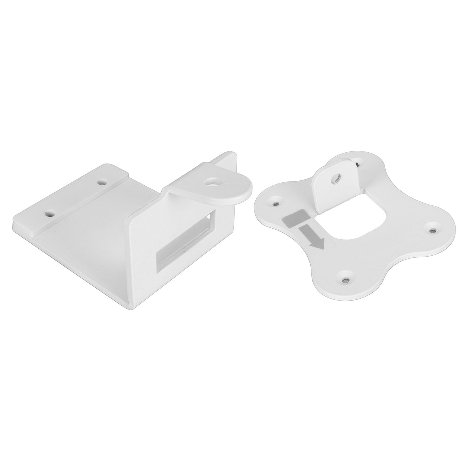 Soporte de Montaje en Pared para Altavoz Inalámbrico, Duradero, Antidesgaste, Ahorro de Espacio para Era 300, Metal, 2 uds. (White)