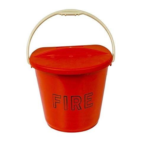 Plastic 'D' Shaped Fire Bucket Cover
