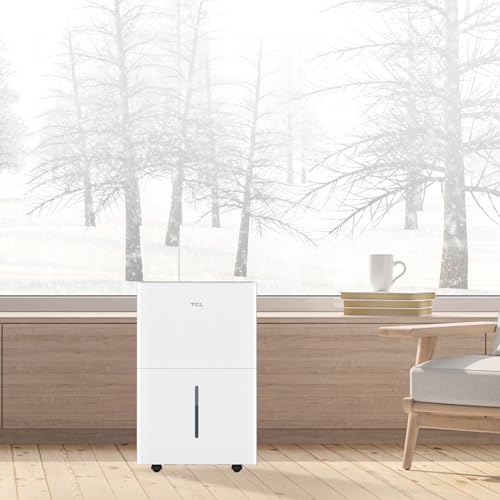 TCL 4,500 Sq. Ft. Smart Dehumidifier, Energy Star Most Efficient 2024, 50 Pints Per Day, Ideal for Basements, Rooms, and Other Living Spaces, Compatible with Alexa/Google Assistant – H50D44W by TCL - Image 3