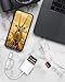 SD Card Reader for iPhone iPad, Lightening& USB-C Dual Connector Memory SD Card Adapter, Support SD/MicroSD Cards, High-Speed Digital Trail Game Camera to iPhone Viewer, Plug and Play - White