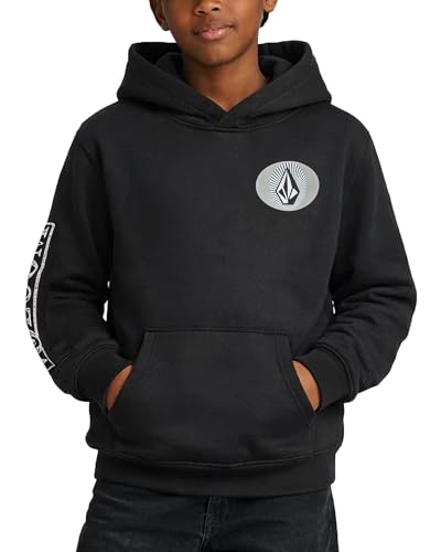 Image of Volcom Boys Hoodie - Long Sleeve Pullover Graphic Hoodie Sweatshirt - Warm Casual Hoodies for Boys (8-20)