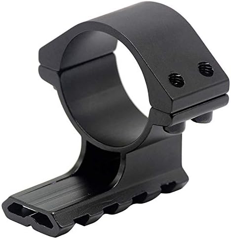 Miniatura 5 de Adaptador de anillo de montaje de abrazadera de barril de alcance de 1.000 in y 1.181 in con riel Weaver Picatinny