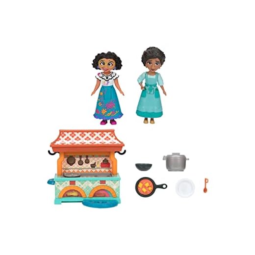 Disney Encanto Mirabel Doll Figure in Julieta's Kitchen Playset - Includes Pots & Pans