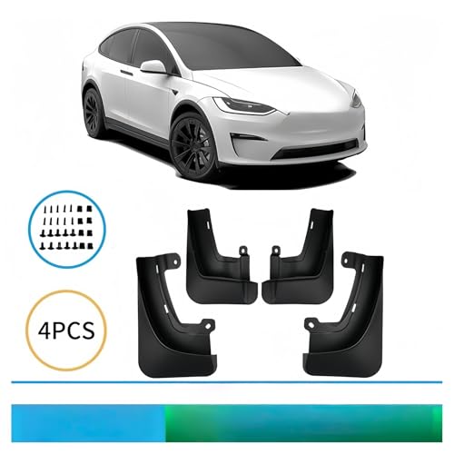 Bavette garde-boue Tesla Model X 2023 pare-éclaboussures de roue - 3